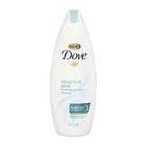 Dove&nbsp;&nbsp;sensitive skin; nourishing body wash, unscented Full-Size Picture